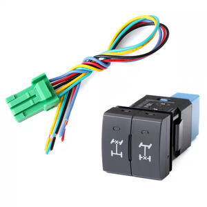 Hoge Kwaliteit Vierkante Dubbele Knop Led Lichtschakelaar Voor <span class=keywords><strong>Toyota</strong></span> - Product Image 2