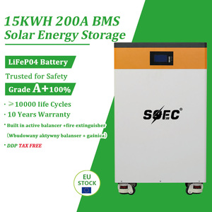 Disponibilità EU: Sistema di accumulo energetico da 16 kWh 51.2V 314Ah con bilanciatore attivo integrato da 5A + estintore + BMS da 200A - Product Image 5