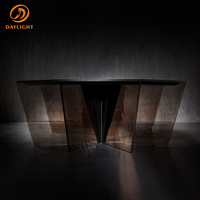 Meubles de salle à manger de luxe, pieds en marbre, ensemble de table à manger classique, table à manger moderne en marbre personnalisable au-dessus de 10, table à manger en marbre pour hôtel