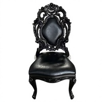 Chaise Louis en résine empilable imitation bois, pour hôtel, banquet, mariage, événement, chaise en résine détachable