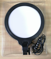 Lumière de clé plein écran pour le streaming, éclairage d'enregistrement vidéo LED avec support et support de téléphone, kit d'anneau lumineux professionnel