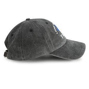 Casquette de baseball vintage en coton délavé à 6 panneaux, broderie personnalisée, casquettes de sport du Texas - Product Image 5