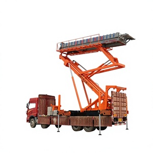Huaying High Strength Steel 27m 15T Truck Mounted Hydraulic Lifting Platform for Metal Roof Tile <b>Roll</b> Forming Machine <b>Kit</b> - Product Image 1