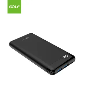 Proveedor de China, venta al por mayor, Universal, viaje, 10000mAh, pantalla LCD, Banco de energía, carga rápida para teléfono móvil