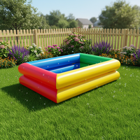 Piscine Gonflable Extérieure en PVC Haute Qualité à Prix Abordable, Aire de Jeu Aquatique pour Enfants avec Balles, à Vendre