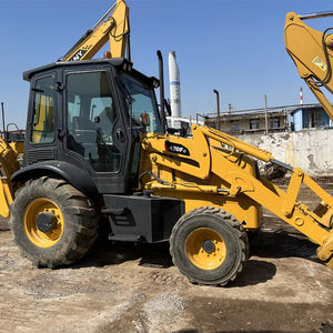 Chargeuse-pelleteuse d'occasion CAT 420F 420F2 Chargeuses compactes d'occasion CAT 420 F Caterpillar d'origine fournie Transmission à roues jaunes JP - Product Image 1