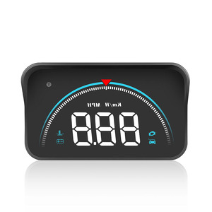 IKiKin – accessoires de <span class=keywords><strong>voiture</strong></span> HUD M8 modèle OBD2 projecteur de <span class=keywords><strong>vitesse</strong></span> <span class=keywords><strong>voiture</strong></span> intelligente alarme de <span class=keywords><strong>vitesse</strong></span> numérique <span class=keywords><strong>affichage</strong></span> tête haute pour toutes les voitures - Product Image 1