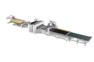 Routeur CNC automatique ET-9 Blue Elephant pour le bois, machine de découpe et de perçage du MDF et du contreplaqué, ligne de traitement des panneaux de meubles en bois - Product Image 2