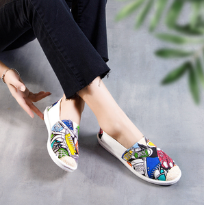 ขายตรงจากโรงงาน รองเท้าผ้าใบลำลองผู้หญิงรุ่นใหม่ล่าสุด ใส่ได้ทั้งฤดูใบไม้ผลิและฤดูร้อน เข้าได้กับทุกชุด สวมใส่ง่ายและมีสไตล์ - Product Image 3