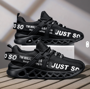 Chaussures de sport et décontractées tendance, respirantes, légères, avec empeigne en tricot, semelle EVA, douces et confortables - Product Image 2