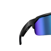 Lunettes de cyclisme intelligentes Q01 avec assistant vocal IA, enregistrement 4K, lunettes sans fil pour le cyclisme en extérieur