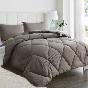 Ensemble de couette en velours à broderie colorée réversible, grande taille, avec boîte couture, king, pour <span class=keywords><strong>hôtel</strong></span> - Product Image 3