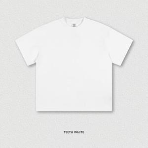 เสื้อยืดผู้ชายผ้าฝ้ายคุณภาพสูง พิมพ์ลายตามสั่ง สีขาว ไซส์ใหญ่ เสื้อยืดลายกราฟิก - Product Image 2