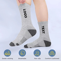 Calcetines Deportivos Transpirables para Hombre, de Algodón, Tejido Cómodo, Secado Rápido, Antibacterianos, para Todas las Temporadas