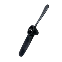 Hélice en plastique à double pale Yak Outdoors YZ-22 pour coques de kayak à pédales en HDPE, fabriquée dans le Zhejiang