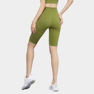Shorts de yoga écologiques respirants à taille haute, sans couture, pour le fitness, vente en gros FITVOLT - Product Image 3