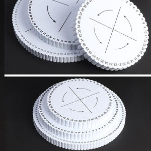 <span class=keywords><strong>Kumihimo</strong></span>-<span class=keywords><strong>disco</strong></span> trenzado de cuentas, placa trenzada redonda y cuadrada para hacer pulseras, tablero de tejido de telar, placa REDONDA/cuadrada - Product Image 4