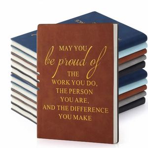 Personalize PU Journal Printing Planner Custom A5 <b>Note</b> <b>Books</b> Hardcover Dot Grid B5 Notebook A6 Notebook Leather Diary - Product Image 5