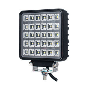 Nouveau <span class=keywords><strong>phare</strong></span> <span class=keywords><strong>de</strong></span> <span class=keywords><strong>travail</strong></span> noir à 30 LED haute luminosité <span class=keywords><strong>avec</strong></span> <span class=keywords><strong>interrupteur</strong></span> intégré, 4 pouces carré, pour chariot élévateur, DC 12-60V, étanche, projecteur - Product Image 1