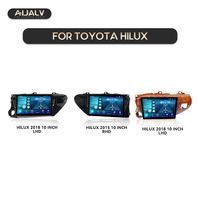 Nouveau modèle de lecteur DVD de voiture cadre pour Toyota Hilux 2015-2018 LHD/RHD voiture android radio voiture panneau écran cadre navigation fascia