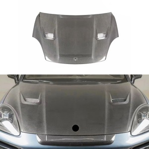 2018-2023 Carbon Fiber <b>Engine</b> <b>Hood</b> Dry Carbon New Front Bumper Front Position for Cayenne Upgrade 9YA MSY - Product Image 1