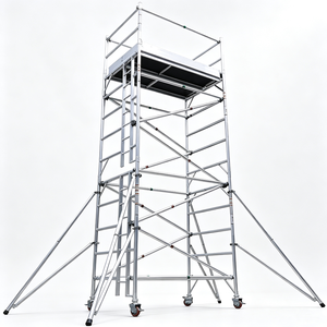 Torre di Ponteggio in Alluminio Multifunzionale Economica Cinese, Ponteggio Mobile in Alluminio per Costruzioni Edili - Product Image 2