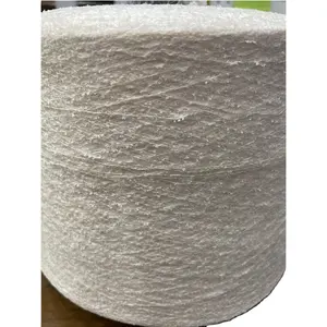 OEM 1-20s 100% poliéster coral terciopelo 12G poliéster hilo mezclado disponible en stock para pruebas