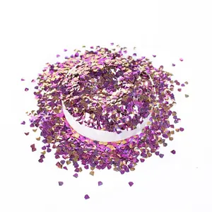 Makeup Glitter Powder GD001 Hotsale High Quality PET Diamond Shape Silver Glitter Christmas Makeup Nail Art Decoration Factory Wholesale Glitter