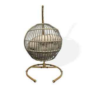 Nouvelle conception de chaise suspendue en rotin en forme de poire <span class=keywords><strong>pour</strong></span> l'extérieur, chaise suspendue ronde en forme de <span class=keywords><strong>nid</strong></span> <span class=keywords><strong>d</strong></span>'<span class=keywords><strong>oiseau</strong></span> <span class=keywords><strong>pour</strong></span> l'intérieur, <span class=keywords><strong>pour</strong></span> adultes - Product Image 4