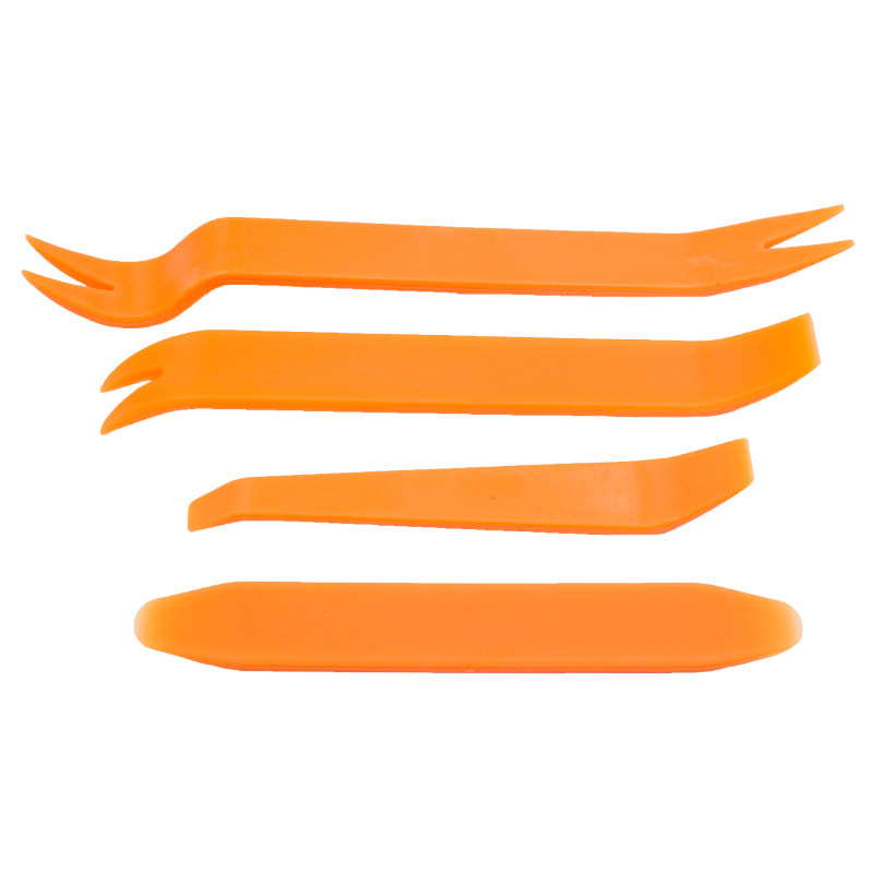 Набор инструментов для интерьера 4 шт./компл., прищепка для двери, инструмент для снятия радиопанели, пластиковой отделки, разборки и ремонта аудиоприборной панели