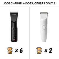 LILIPRO EagleX - Recortadora de Pelo para Perros Recargable A5, Cortadora Eléctrica Silenciosa para Mascotas, Juego de Afeitadoras Inalámbricas para Aseo de Ovejas, para Pelajes Gruesos
