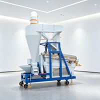 Nettoyeur de graines à tamis pneumatique, déstonneur, équipement de nettoyage automatique haute efficacité pour ligne de production