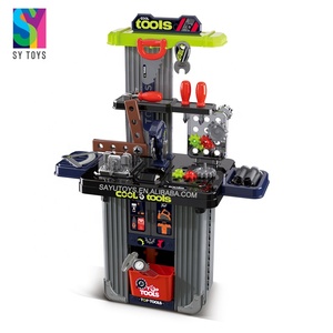 SY Wholesale Ensemble de jouets de jeu d'imitation multifonctionnel 3-en-1 pour enfants unisexe, comprenant un kit de médecin, des ustensiles de cuisine et une valise de maquillage, pour la maternelle - Product Image 2