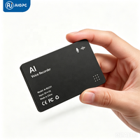 Cartes d'enregistrement vocal IA sans fil portables, enregistreurs d'appels audio, traduction vocale en temps réel VPU, conduction osseuse magnétique AEC