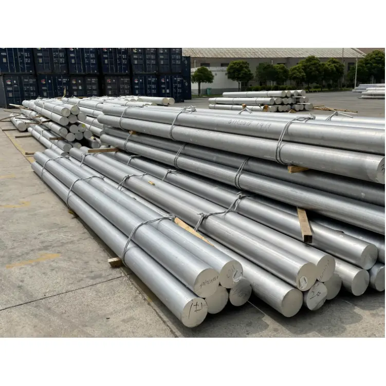 LianGe Customized Size 1050 1100 2024 6061 6082 7075 Aluminum Round Bar Aluminium Rod