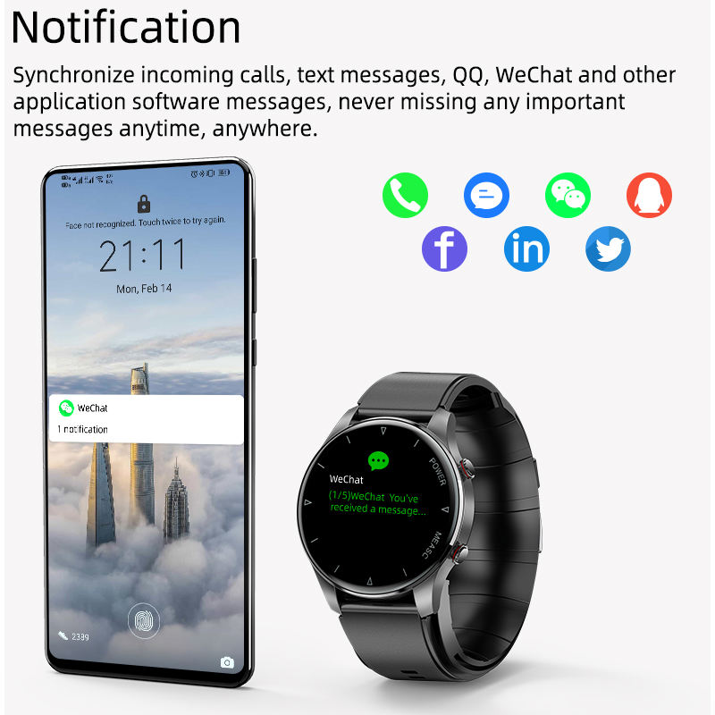 Blood Oxygen Sanlepus 2021 Smart Watch Heart Rate Sanlepus Smart