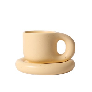 Tasse à café en céramique de 14 oz avec grande poignée tasses à café mignonnes pour café, thé, cappuccino, cacao - Product Image 2