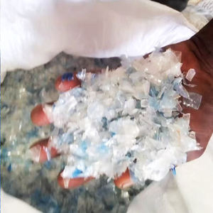 Protección del medio ambiente degradable Partículas recicladas Materias primas Residuos de botellas transparentes para mascotas - Product Image 2