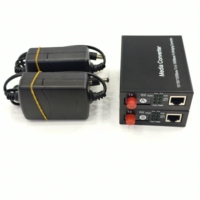 Convertidor de Medios de Fibra Óptica OEM ODM 1550nm SMF 20km Single SC 100Base Fast Ethernet