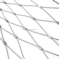 L24 Öse SS Inox Drahtseil netz Ferrule Flexibles Edelstahls eil gitter