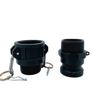 Haute 1/2 \ "~ 4 \" PP Camlock Adaptateur 2 pouces Acople Joint de couplage rapide pour IBC Réservoir Technique Coulée Plastique C Acople C - Product Image 2