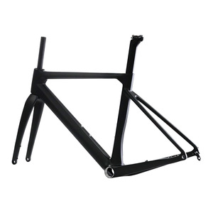 Set Telaio, Reggisella e Forcella per <span class=keywords><strong>Bici</strong></span> da Strada in Fibra di Carbonio T800 700C con Freni a Disco, Ultra-leggero e Resistente, Vendita all'Ingrosso - Product Image 1