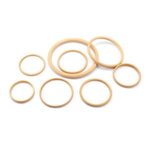 Anello in bambù Ilan 25 cm per decorazioni e artigianato, 6 pezzi - Product Image 2