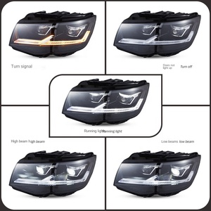 ไฟหน้า LED Vland สำหรับ <span class=keywords><strong>Caravelle</strong></span> T6 และ VW <span class=keywords><strong>California</strong></span> T6 ปี 2015-2018 ชุดติดตั้งเพิ่มเติม 12V 35W - Product Image 3