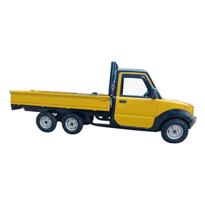 รถกระบะไฟฟ้าขนาดเล็กคุณภาพคุ้มราคา ขับเคลื่อน 4 ล้อ 2 ที่นั่ง พร้อมตาข่ายสำหรับบรรทุกสินค้า - Product Image 3