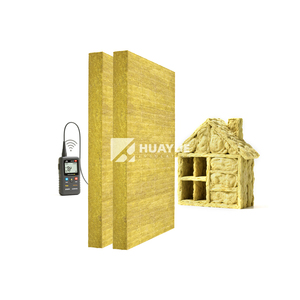 Pannello <span class=keywords><strong>Isolante</strong></span> in Lana di Roccia <span class=keywords><strong>Fonoassorbente</strong></span> e Ignifugo 50mm 60/80 Kg/m3 Certificato CE 750 per Applicazioni su Pareti Esterne - Product Image 2