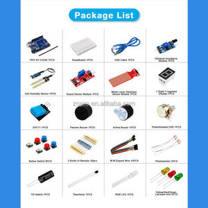 להחיל ערכת מרכיב בסיס uno r3 קומבו 400-היטב לוח לחם ערכת לימוד למתחילים - Product Image 4