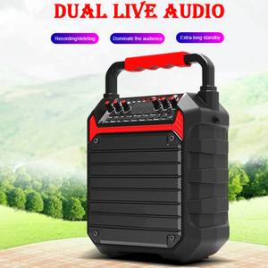 Enceinte audio en bois <span class=keywords><strong>de</strong></span> style commerce extérieur, pour DJ, scène, karaoké, Bluetooth, charge audio, haute puissance audio - Product Image 2