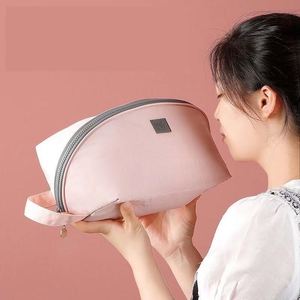Travel Use Underwear Storage <b>Bag</b> Portable Washable Cosmetic <b>Bag</b> Shell Shape Bra Underwear - Product Image 4