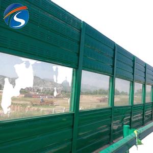 Trasparente edificio per uffici viaduct residenziale barriera antirumore anticorrosione ritardante di fiamma e riduzione del rumore - Product Image 2